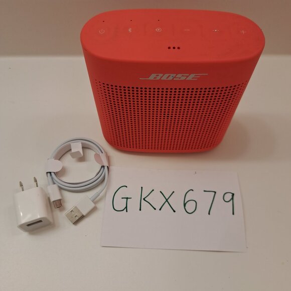 Bose SoundLink Color Bluetooth Portable Speaker II Coral Red
